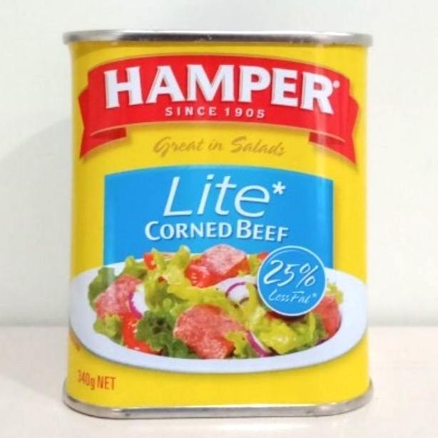 

Hamper Lite Corned beef 25% less fat ---Termurah---