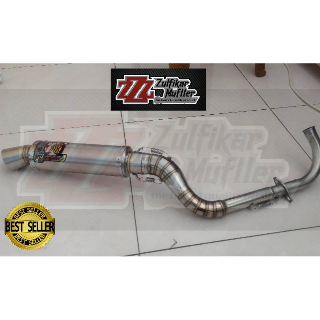 KNALPOT RACING KAWAHARA LONG UNTUK MIO BEAT SCOPPY XRIDE GENIO SKYDRIVE VARIO DLL