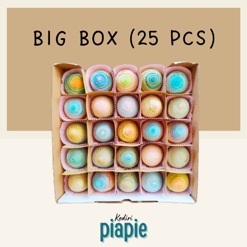 

PIA PIE Kediri Big Box (25 pcs) Oleh-Oleh KEDIRI Kekinian