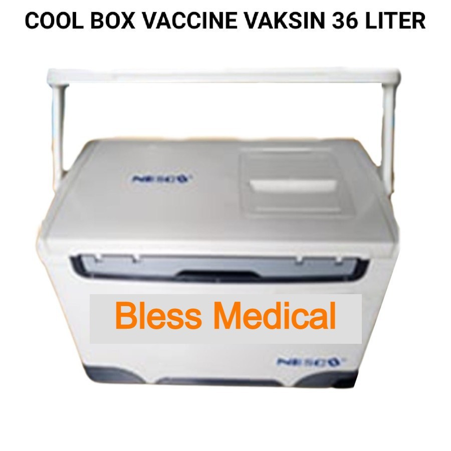 Box Vaksin Cool Box Vaccine Carrier 36 Liter 36L + Ice Pack Ekspedisi