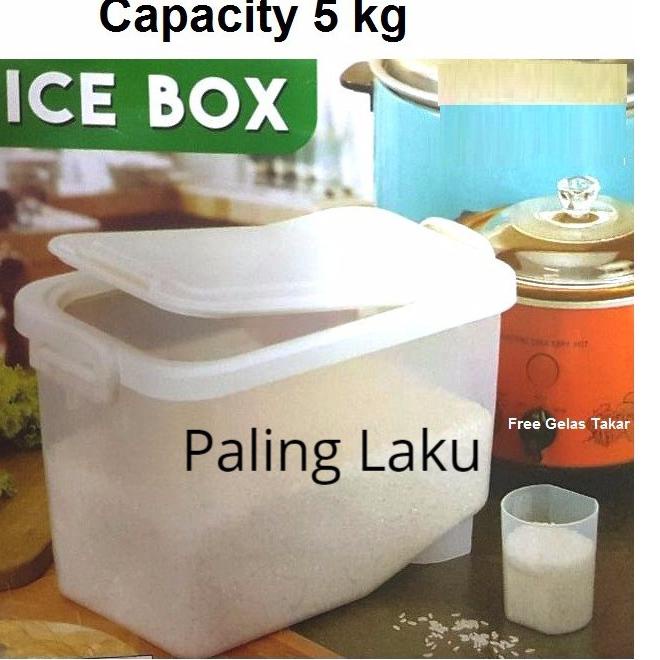 ✩ Rice Box/ tempat Beras/Kotak Beras 5 Kg ☋