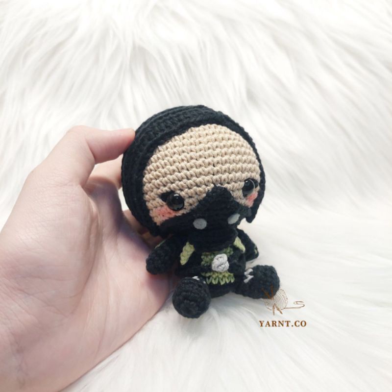 Viper Valorant Amigurumi (Viper Valorant Boneka Rajut)