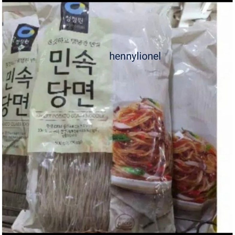 

Chung Jung one soun Korea sohun sweet potato glass noodle