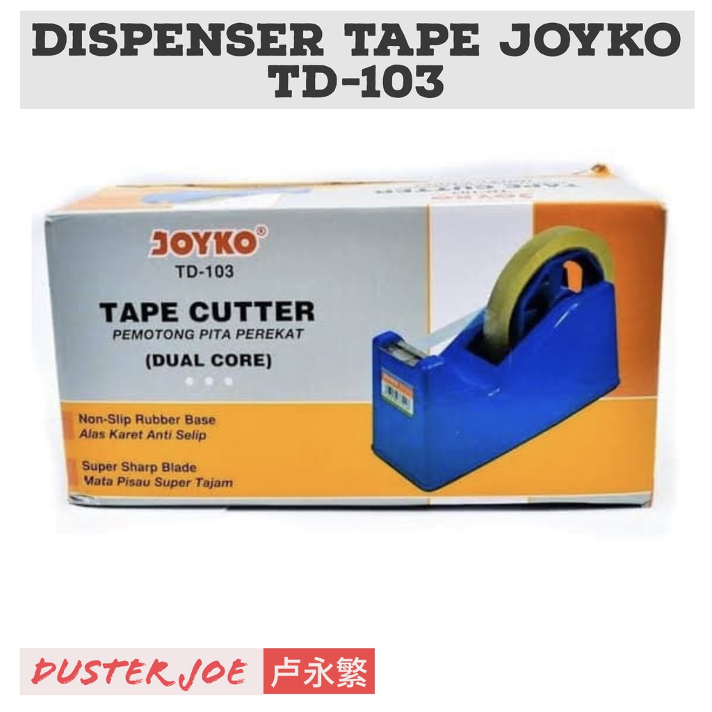

Dispenser Solasi Tape Cutter Joyko-TD 103 PER 1 PCS