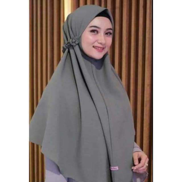 Jilbab Bergo Kriwil Timbal Balik | Bergo Instan Tali Kriwil | Khimar Kriwil