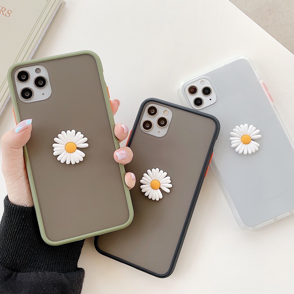 Flower Daisy Case Samsung Galaxy S20 Ultra S10 S9 S8 Plus