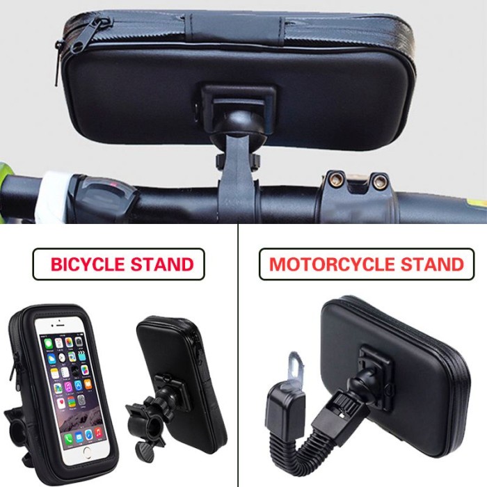 Motor Waterproof Bag for Mobile/Phone Holder TOUCHSCREEN Universal