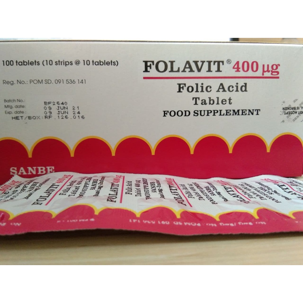 FOLAVIT ASAM FOLAT VITAMIN UNTUK IBU HAMIL