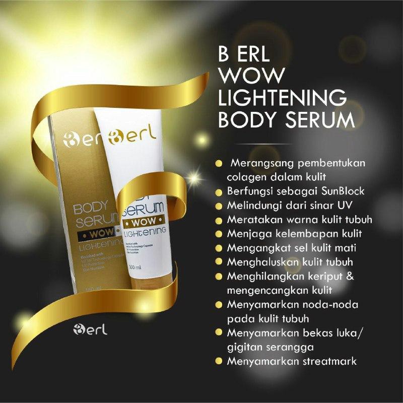 B ERL LIGHTENING BODY SERUM/ SERUM B ERL