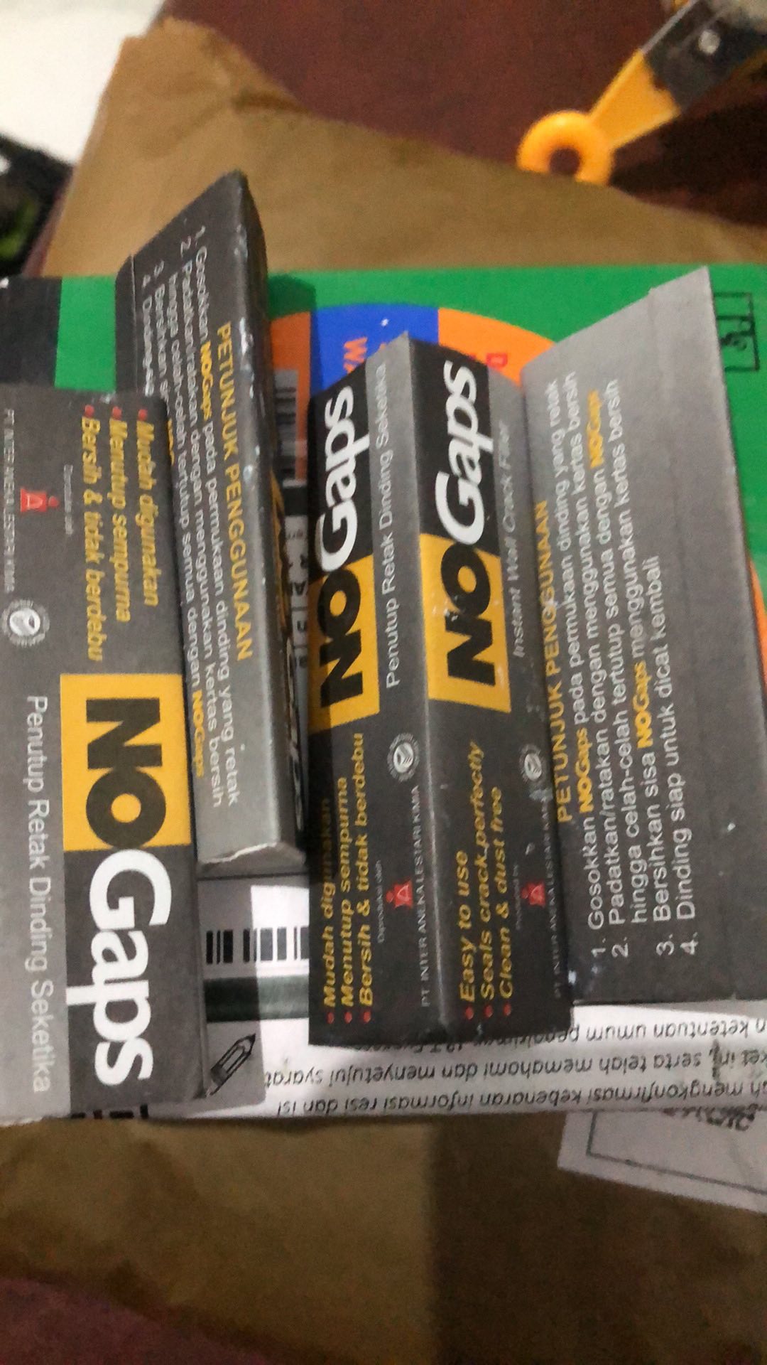 No Gaps Penutup Retak Rambut Tembok / No Gap Penutup Retak Pada Tembok