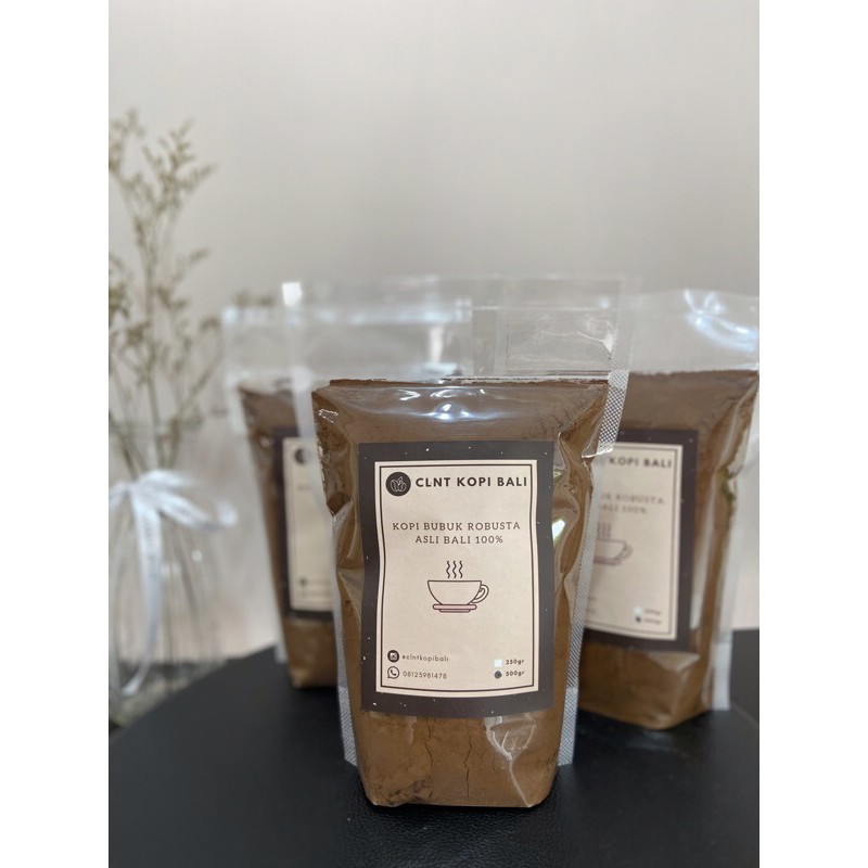 

CLNT KOPI BALI - KOPI BUBUK ROBUSTA 250gr & 500gr