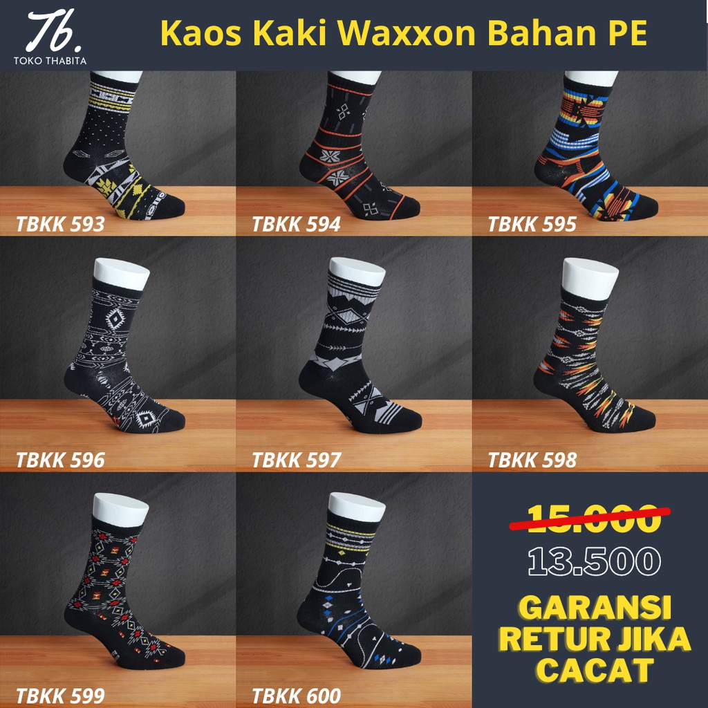 Kaos Kaki Tebal Old School Pria Wanita Kantor Sekolah Olah Raga Futsal