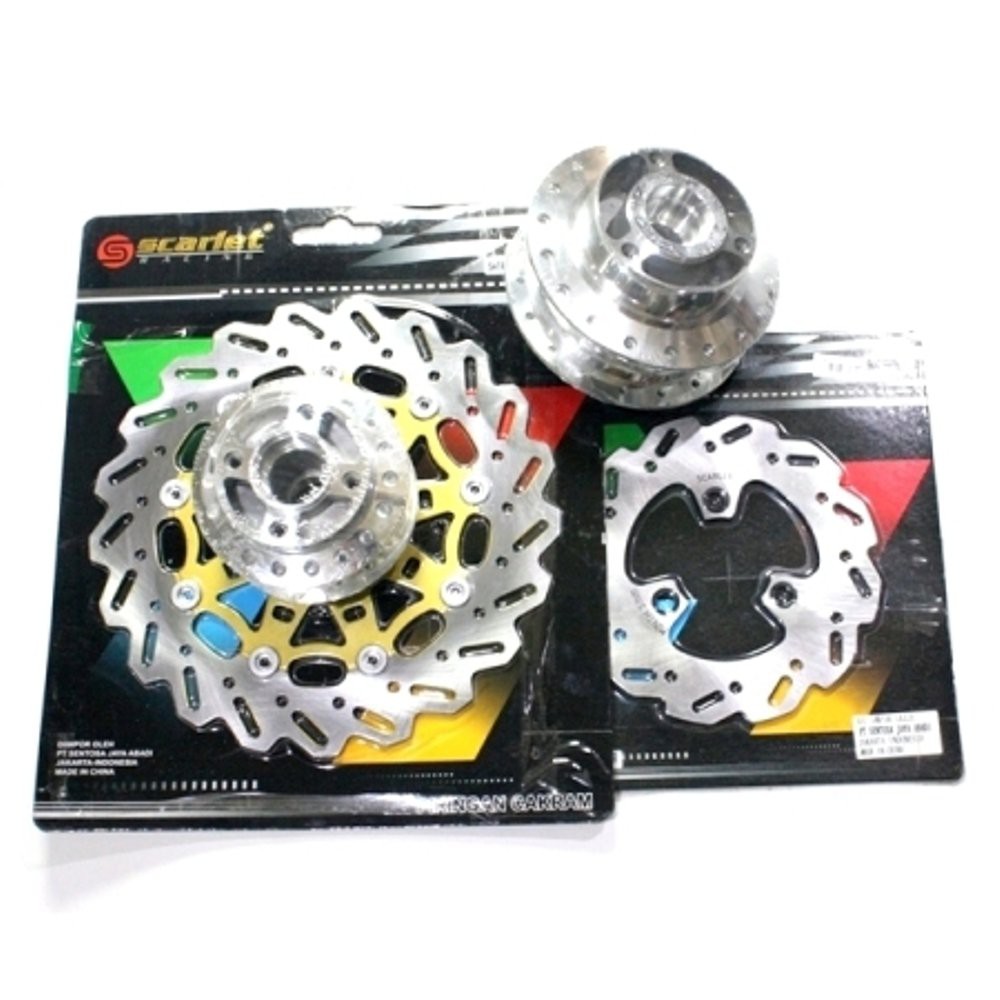 TROMOL SET CROM SATRIA FU (DPN-BLKG+DISC) Diskon cod 992