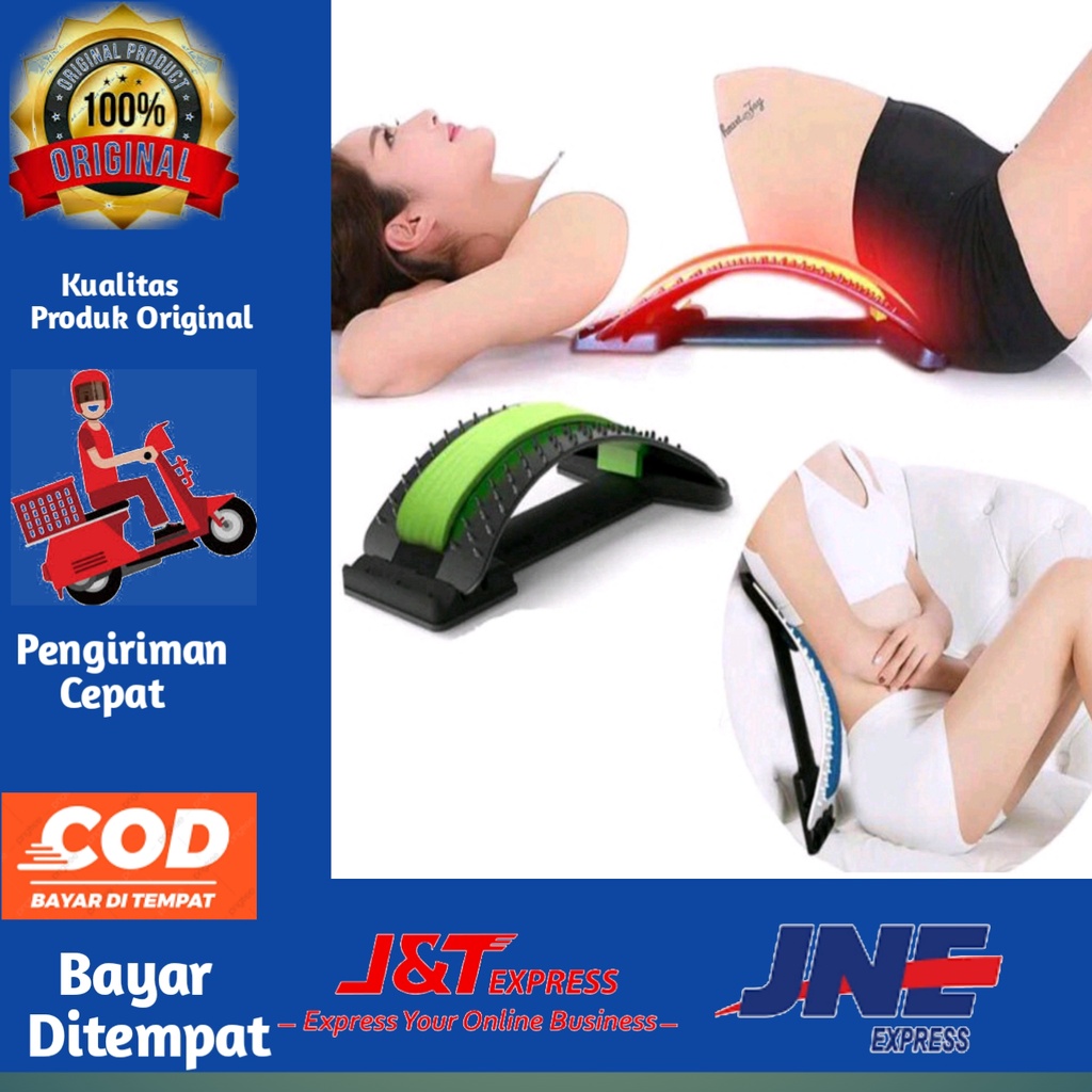 ⭐️⭐️BIG SALE⭐️ ⭐️[BISA COD] ORIGINAL Alat Terapi Nyeri Sakit Pinggang | Akupunktur Pinggang | Adjustable Lumbar Massager Low Back Pain ORI