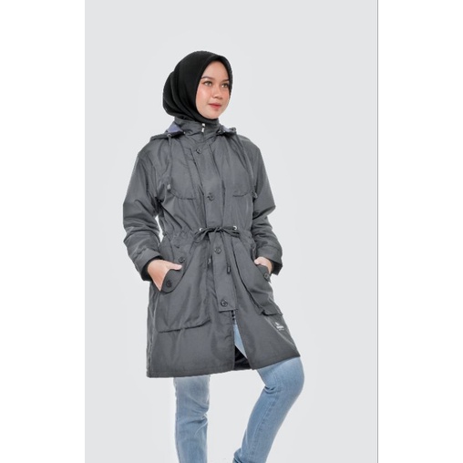 ANAPHA jacket muslimah parka wanita hijab jaket hijabers syar i syari syar'i muslimah hijacket