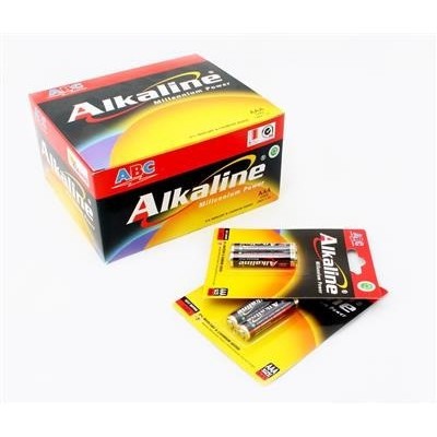 Baterai ABC AlkAline Original  Batre ABC AAA / A3 / LR03 isi 2 pcs 1,5V batre remot batre maianan
