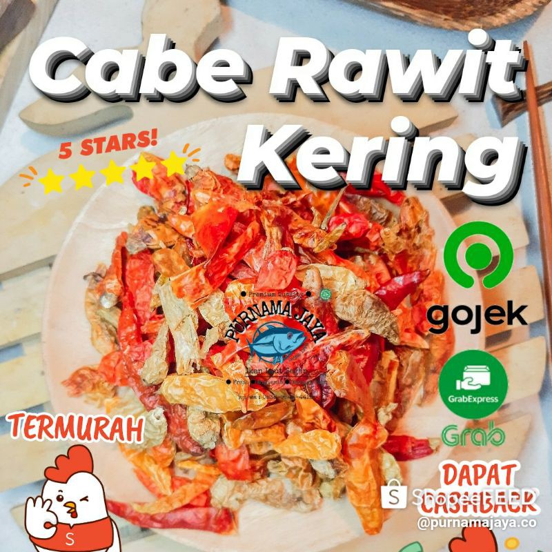 

Cabe Rawit Kering Per Bungkus