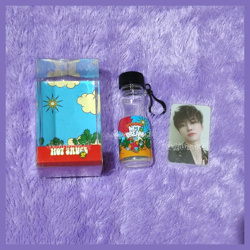 [FULLSET/PHOTOCARD ONLY] KEYRING BOTTLE MD HOT SAUCE NA JAEMIN (Keyring+PC)