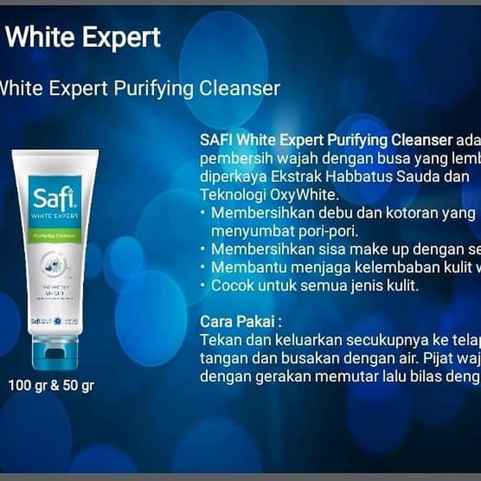 ★ BB ★ SAFI White Expert Purifying Cleanser 50 gr