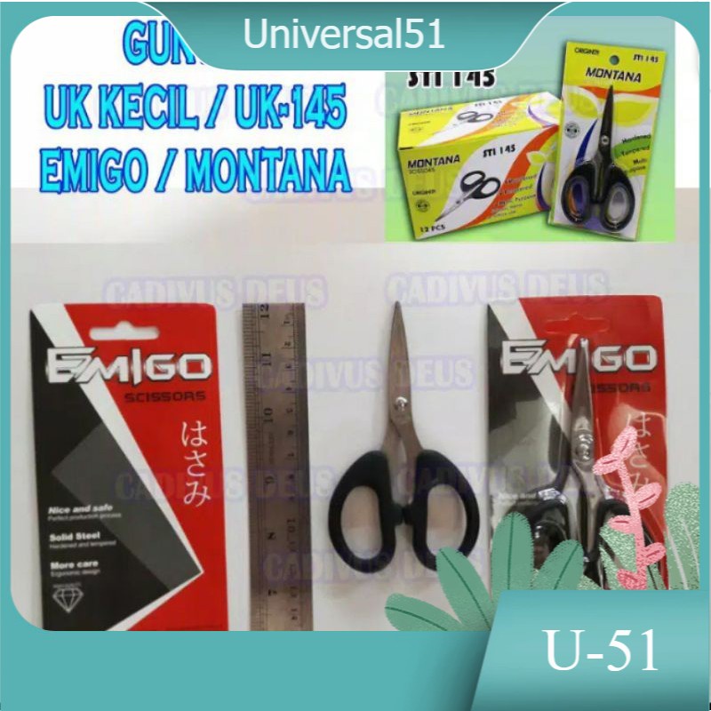 

A481-Gunting Kecil Gunting Minimalis Gunting Stainless Steel ATK Sharp and Safe