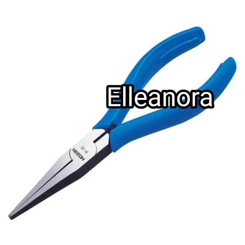 Flat Nose Pliers Hozan P-16 Original