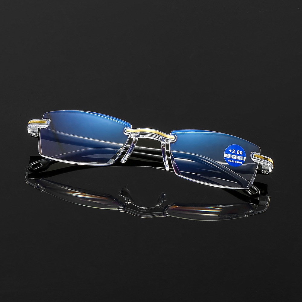 Kacamata Baca bifocal smart zoom anti blue light Kualitas Tinggi