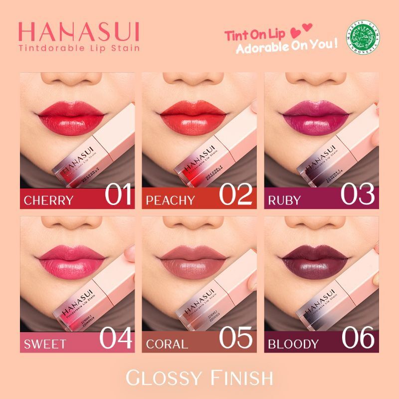 Hanasui Tintdorable Lip Stain Liptint