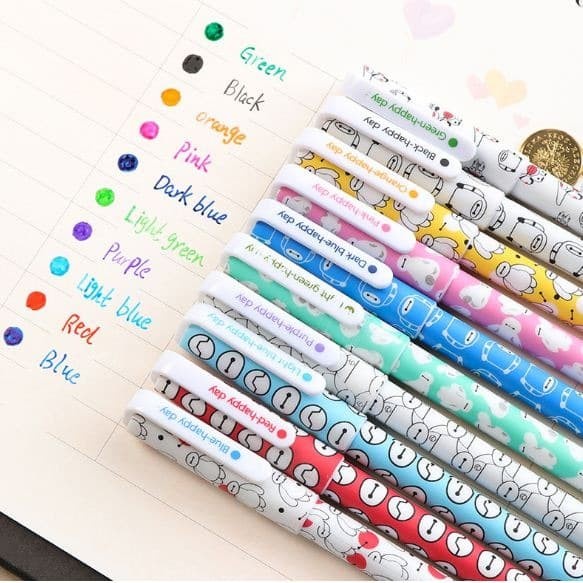 

Promo Bulan Ini Pulpen Gel 10 Warna / Set Pulpen Warna Gambar Kartun / 10Pcs Pen Gel Berkualitas