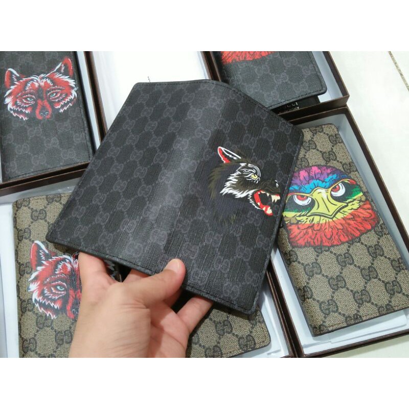 dompet lipat panjang 62665 animal head