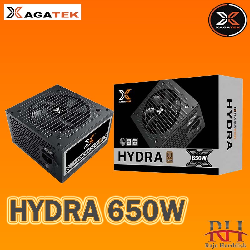 Jual Power Supply Psu Atx Psu Xagatek Psu Hydra 650w 80plus Bronze Shopee Indonesia