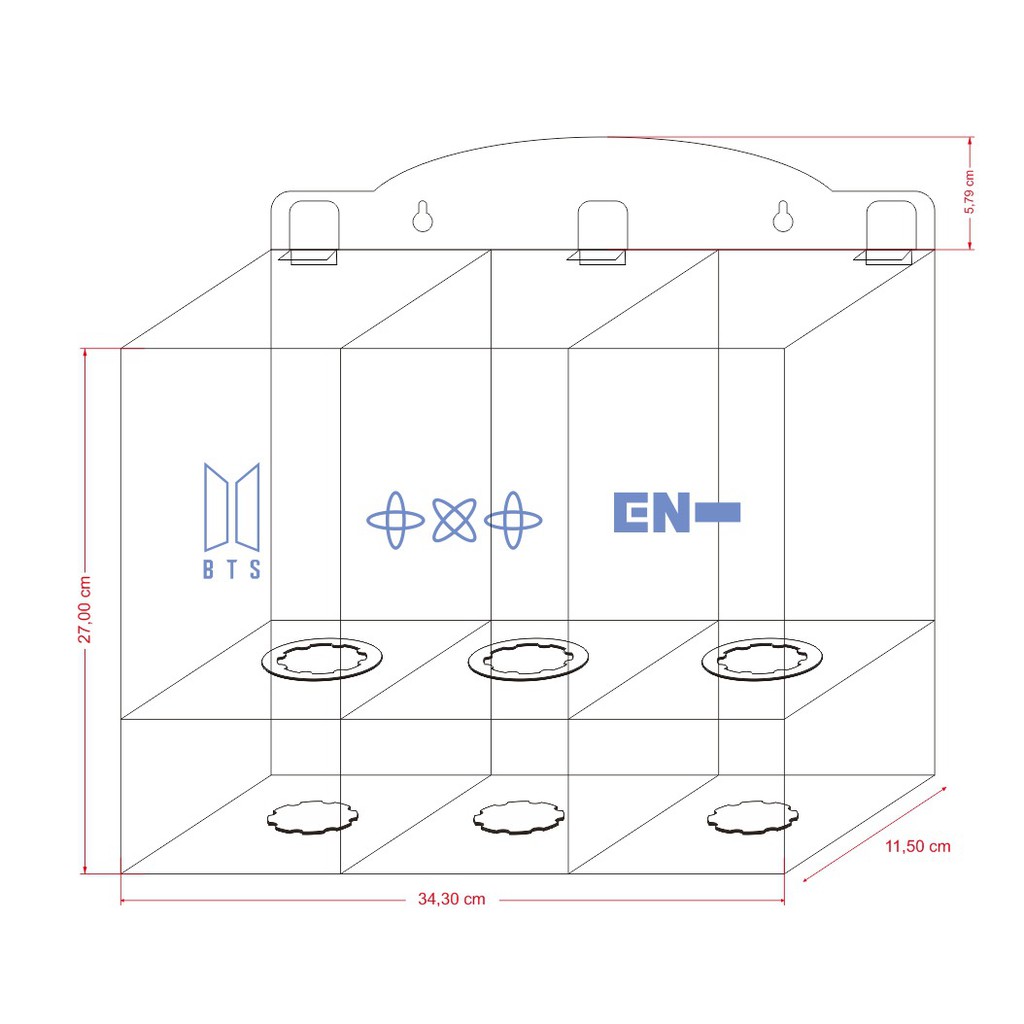 [RAK LIGHTSTICK] LIGHTSTICK BTS X TXT X ENHYPEN / RAK LIGHTSTICK BTS TXT ENHYPEN GANTUNG