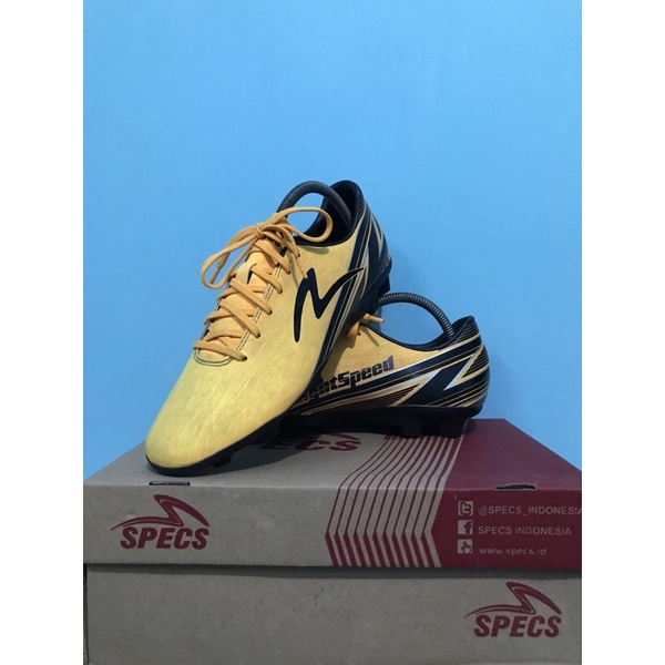 specs accelerator lightspeed 20 fg orange size 40 second