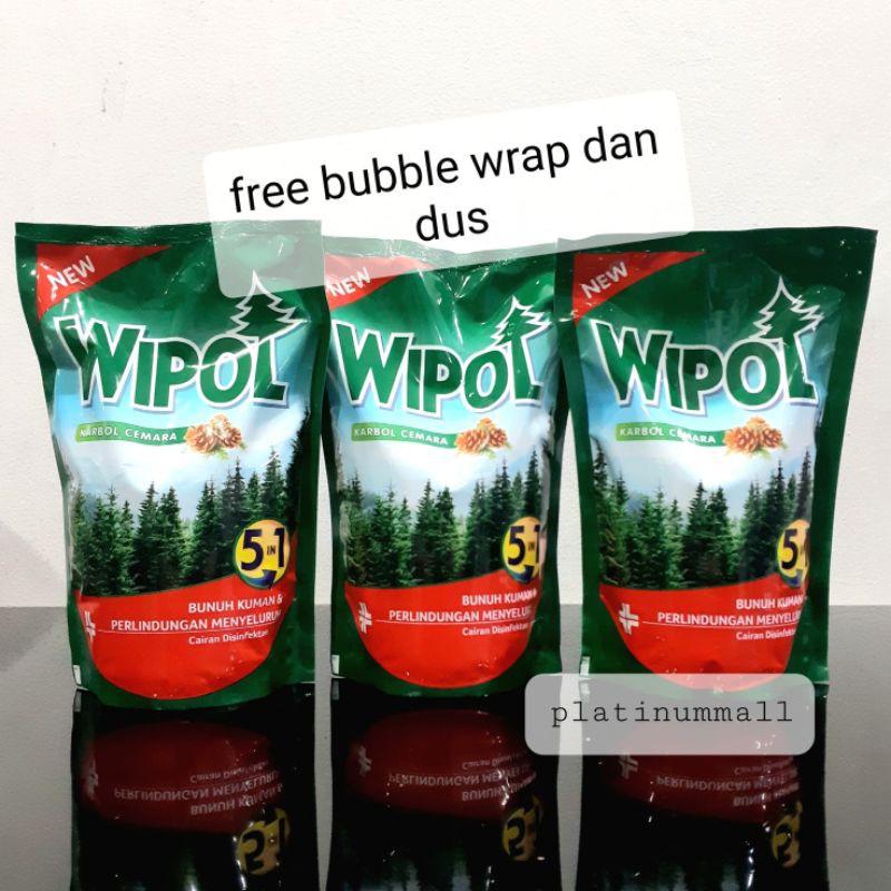 Wipol karbol cemara 750 ml