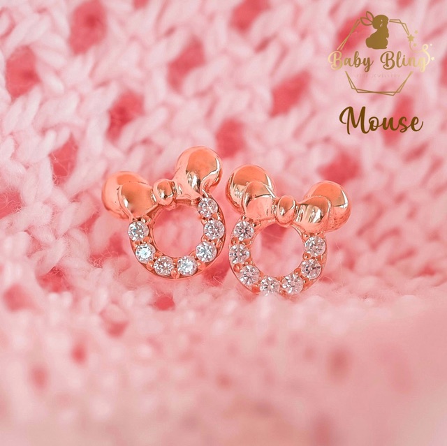 Anting Bayi &amp; Dewasa Baby Bling - Model Mouse