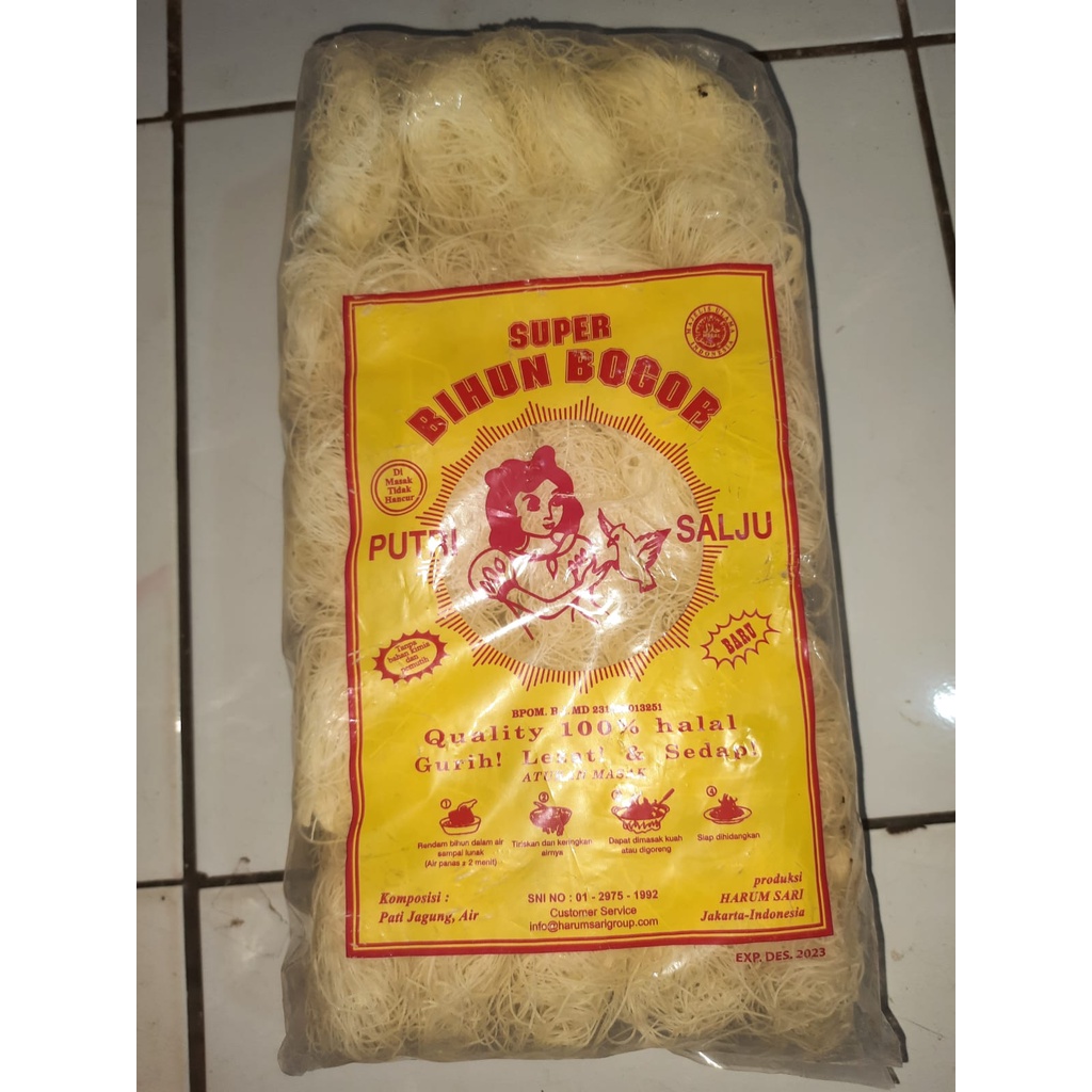 

Bihun Putri Salju bogor 1kg / bihun super bogor 1kg / bihun beras / putri salju bogor