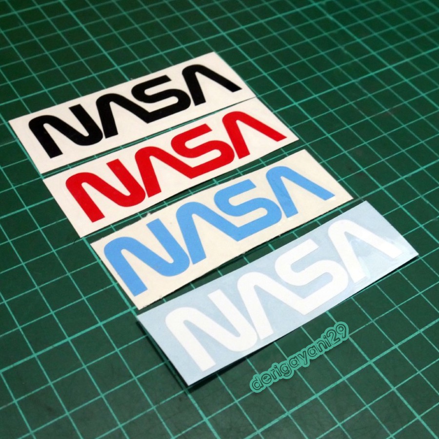 

Stiker Cutting NASA Crew | Stikcer Cutting Hologram Custom