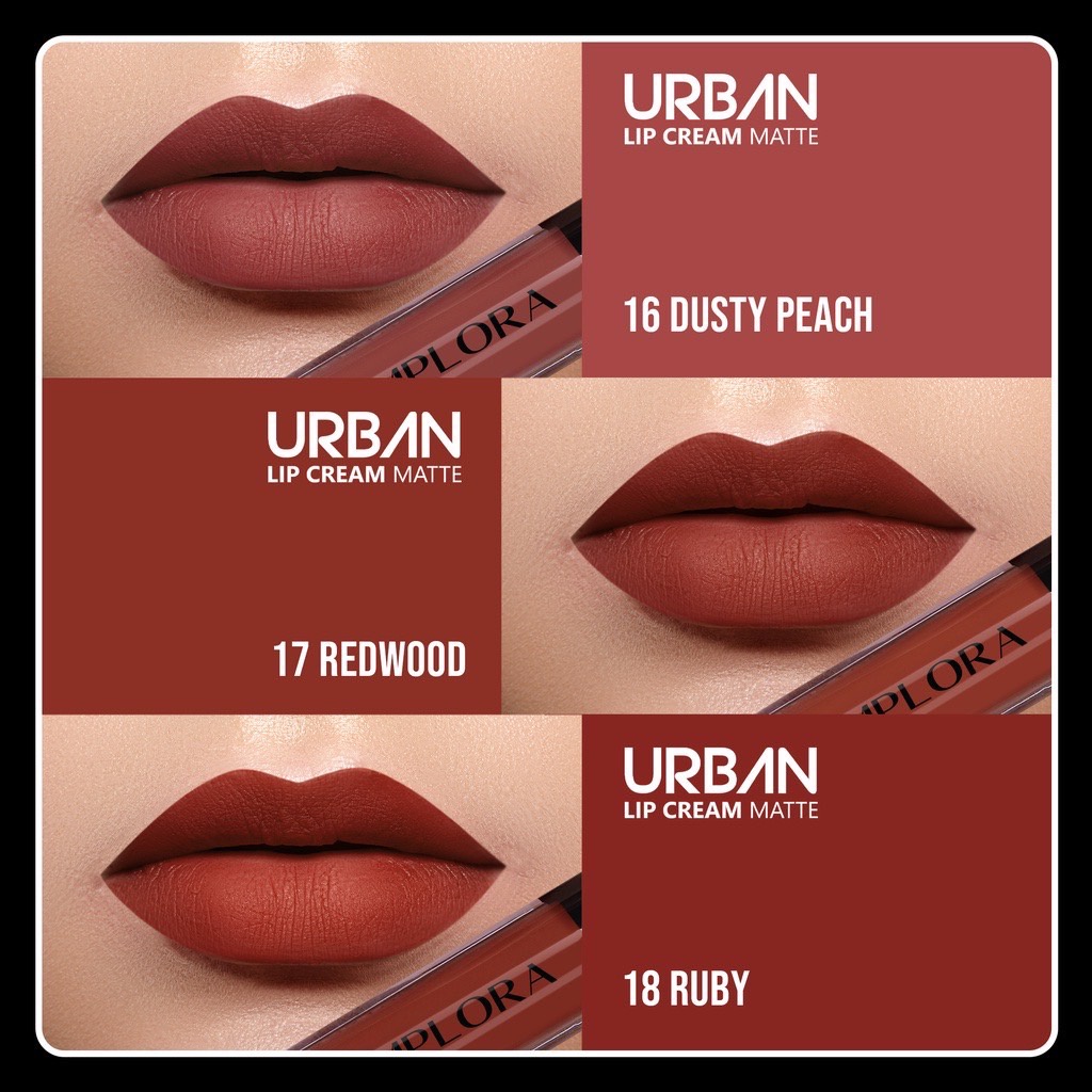 IMPLORA Urban Lip Cream Matte 12 Warna