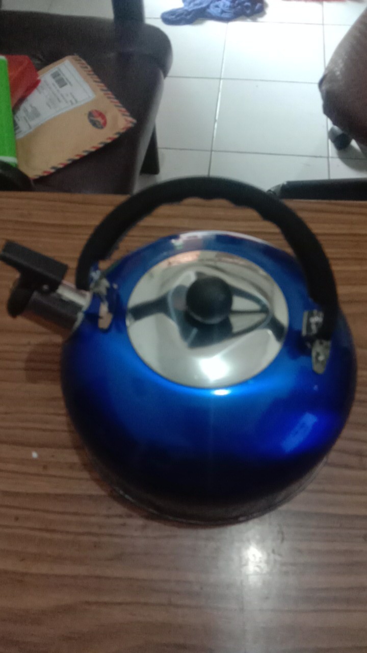 Teko Siul Polos 3 Liter Pemanas Air Minum 3000 Ml Kettle Stainlless