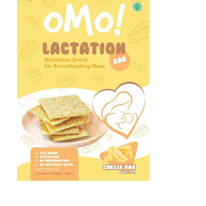 

FRESHH OMO! Lactation Bar Cheese Keju Snack Makanan Ringan 75g po99