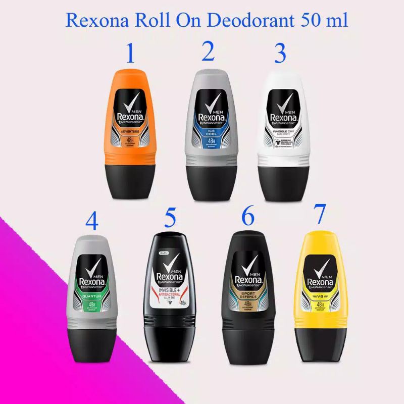 rexona men deodorant roll on 45 ml