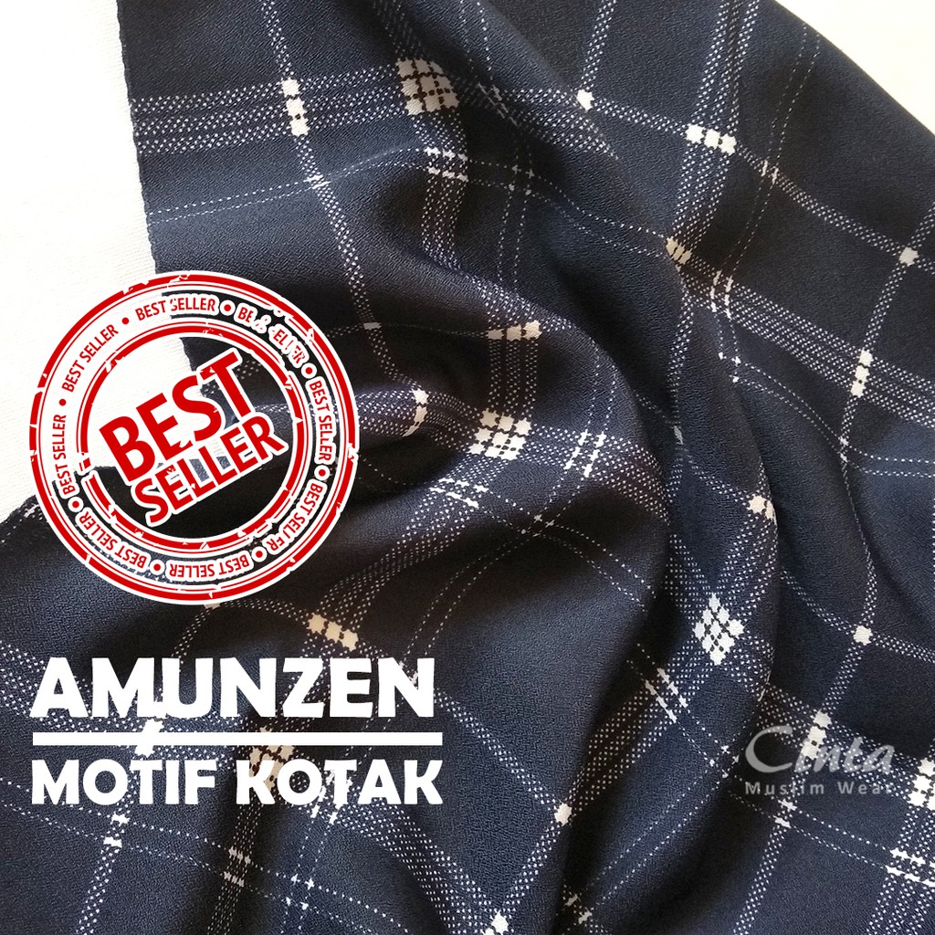PROMO Kain Wolfis Crepe Wollycrepe Meteran Amunzen Motif PROMO Kain Wolfis Crepe Wollycrepe Meteran Amunzen Motif