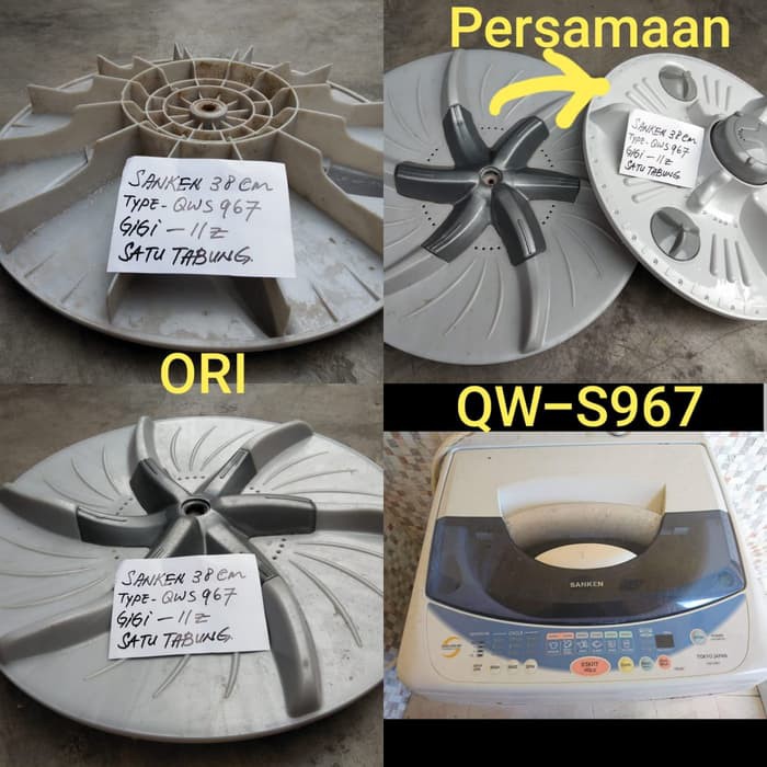 Pulsator Mesin Cuci Sanken QW-S967 967