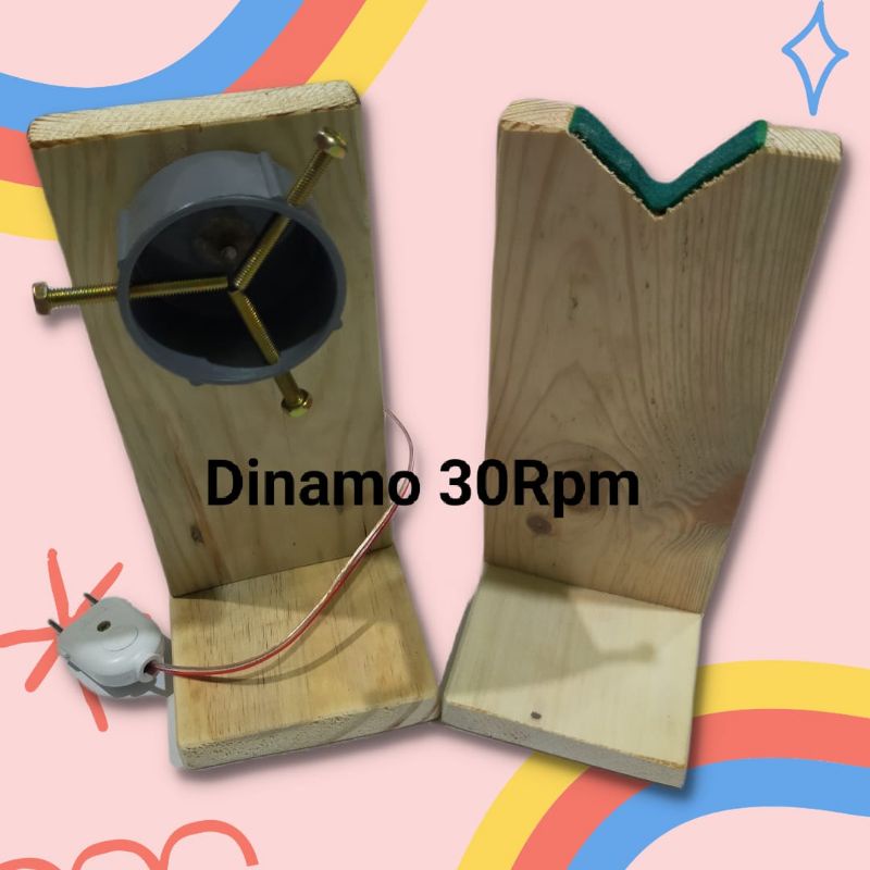 Dinamo Pengeliman Joran Mesin Wrapping 30Rpm Putaran Cepat