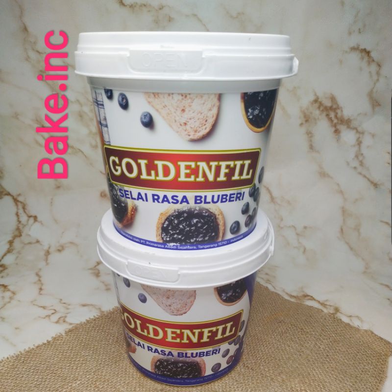 

[Bake.inc] Goldenfill Selai Blueberry 1 kg