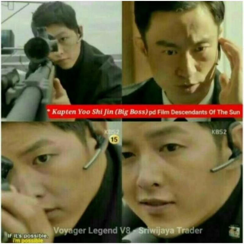 Headset Bluetooth Elegan V8 Voyager