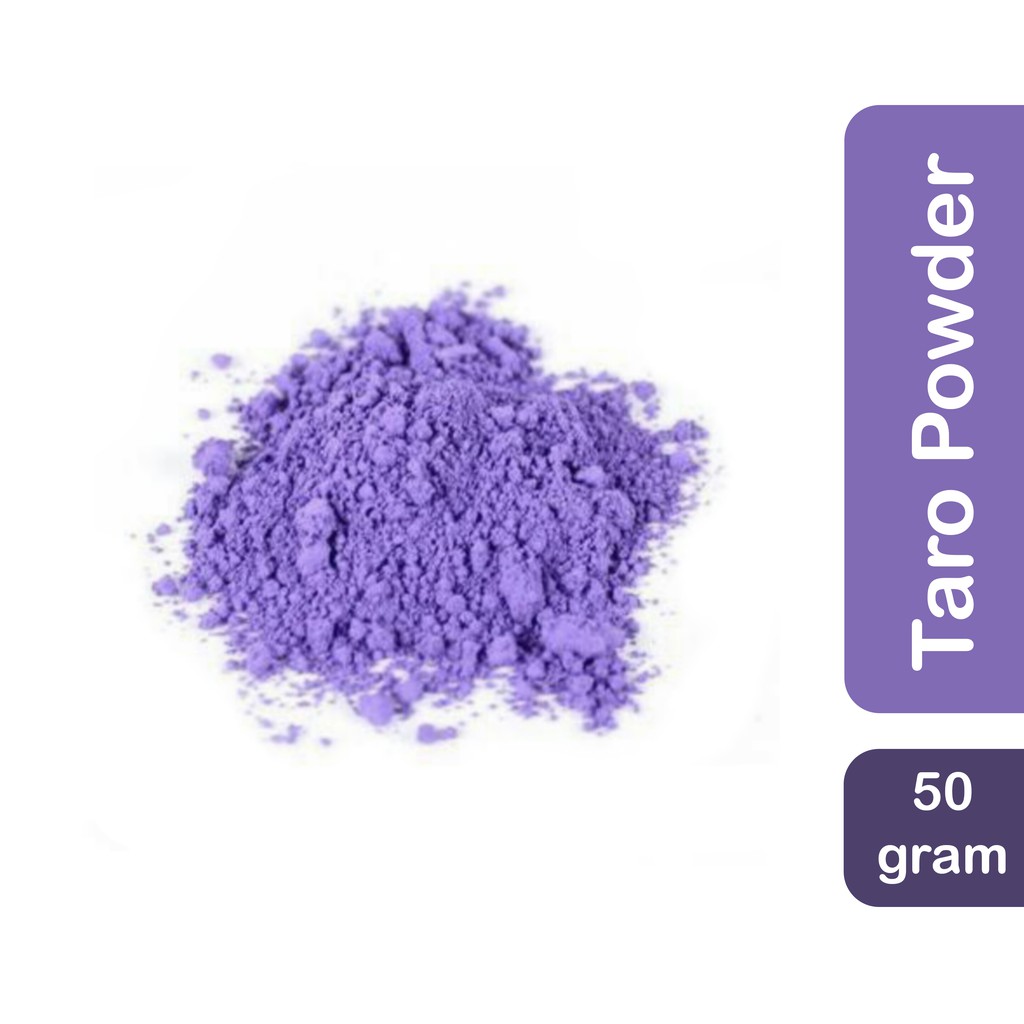 

Pure Taro Powder 25 Gr 50 Gr 100 Gram Bubuk Talas Murni