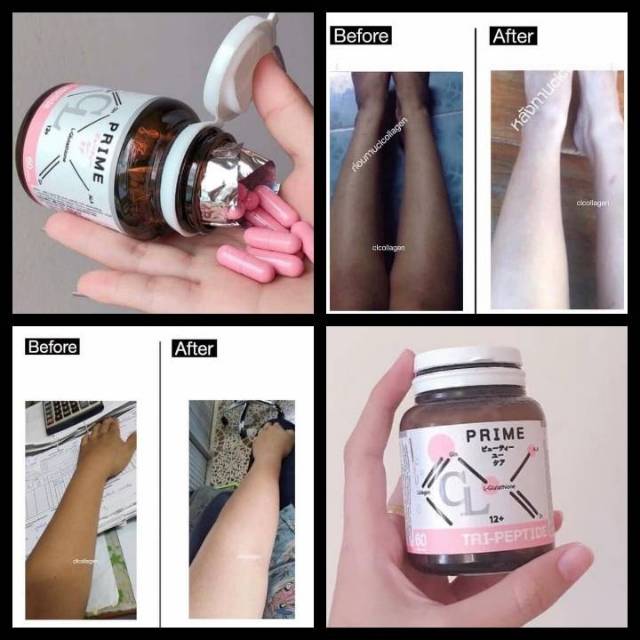 CL PRIME 12+ 12 PLUS COLLAGEN ORIGINAL jaminan garansi asli import NO KW