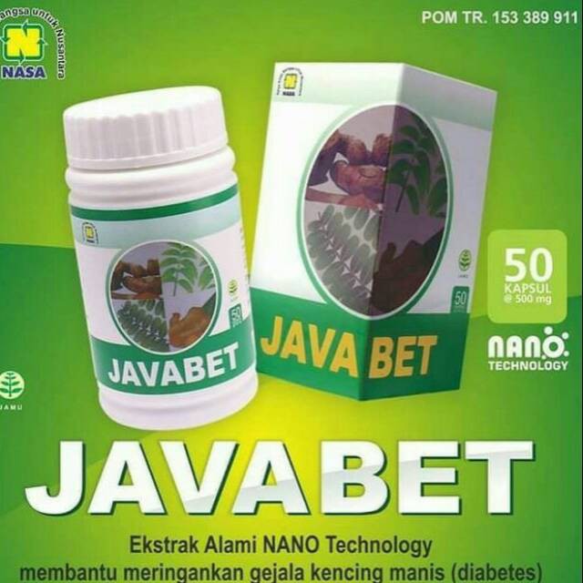 JAVABET NASA / OBAT HERBAL DIABETES / OBAT KENCING MANIS / AGEN NASA