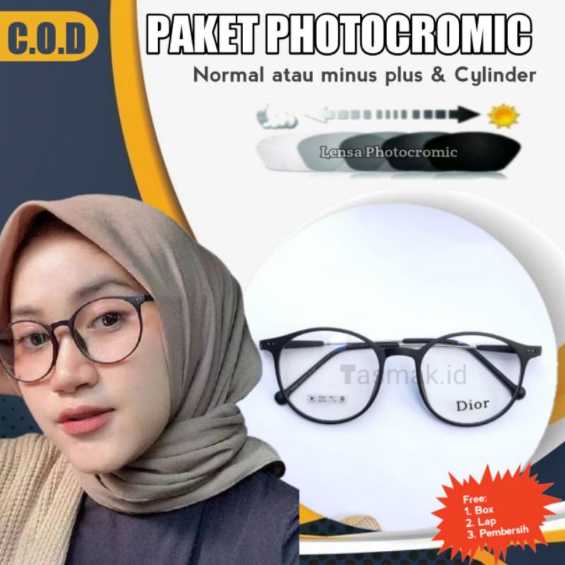 Kacamata Antiradiasi | Kacamata photocromic | Kacamata minus | normal T21261