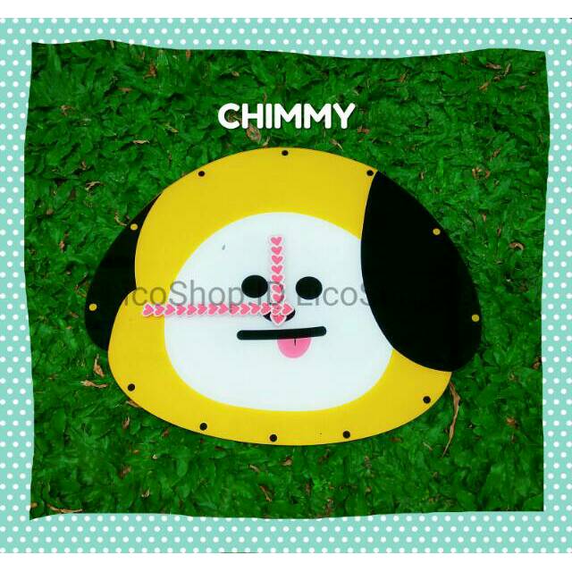 BT21 BTSXLINE//BTS Jimin BT21 Chimmy Wall Clock//CHIMMY
